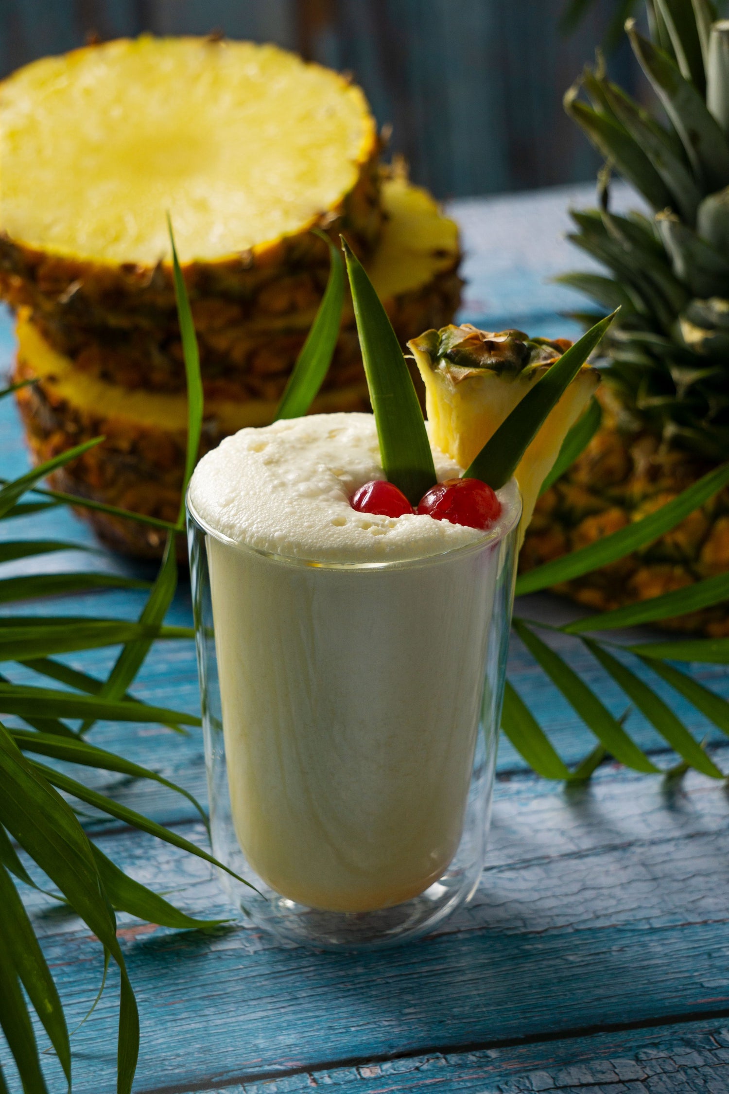 Pineapple Syrup Milkshake