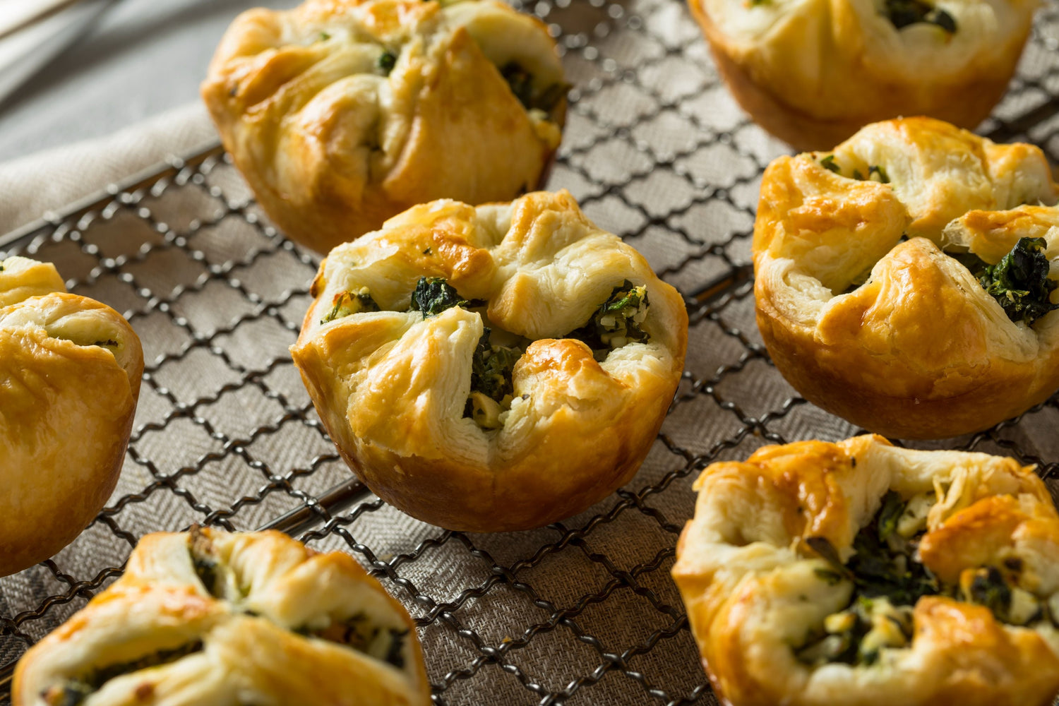 Spinach & Feta Puff Pastry