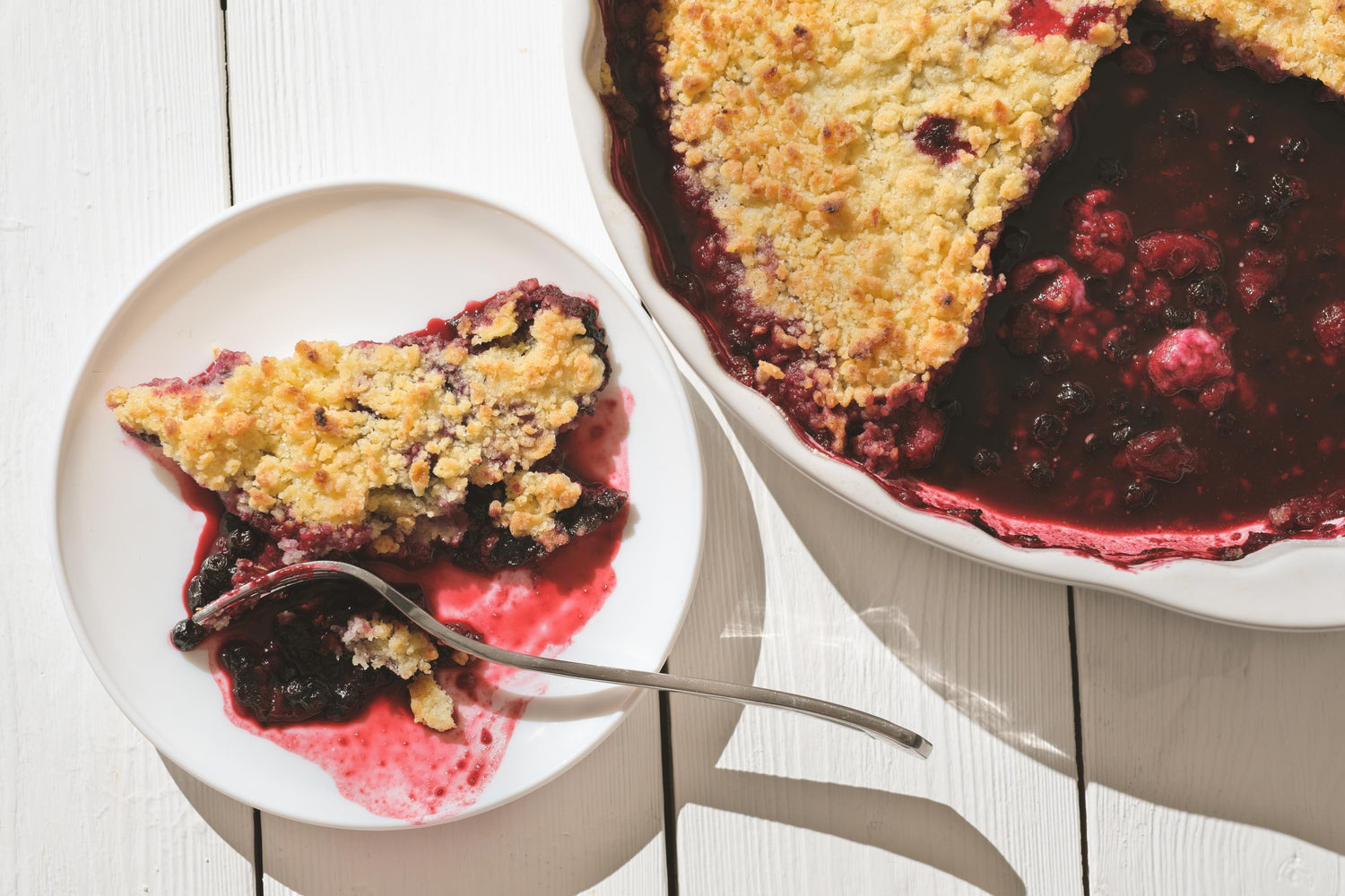 Blackberry Crumble