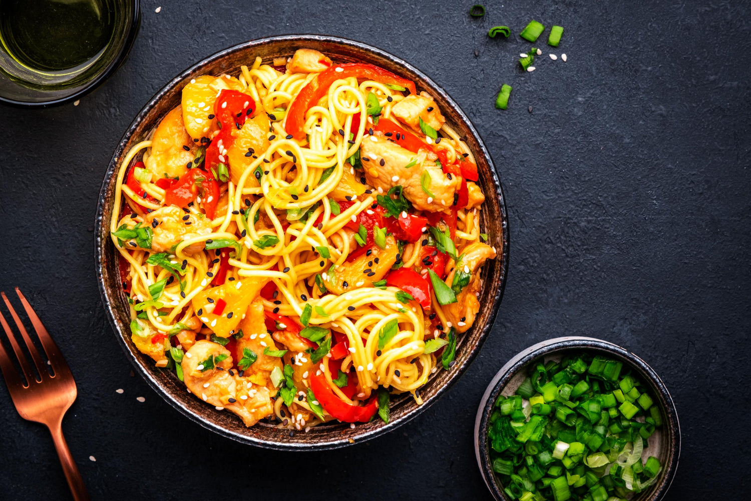 Tropical Mango & Pineapple Chicken Stir-Fry