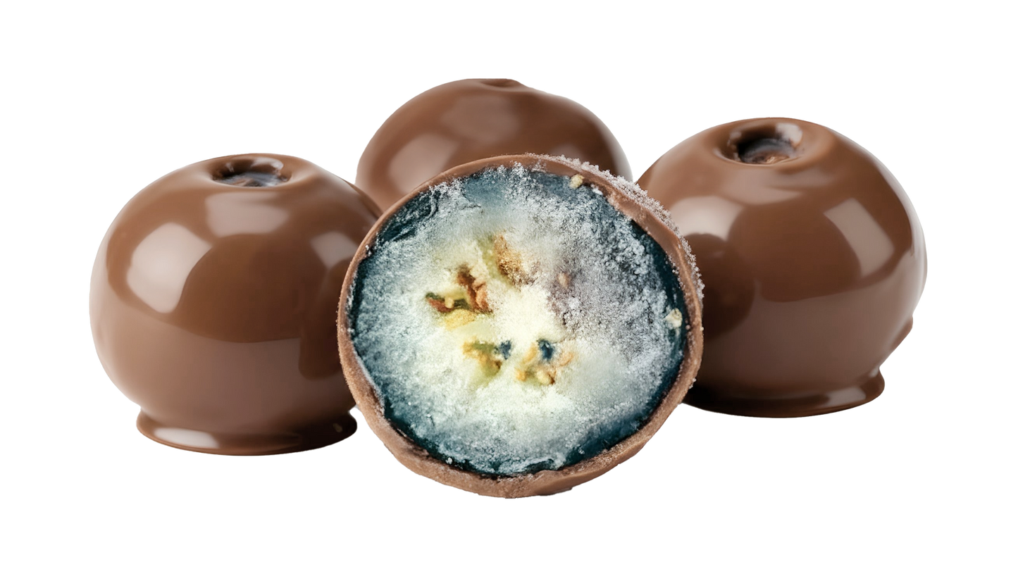 FRÜT Choc Blueberries coated in Milk Chocolate