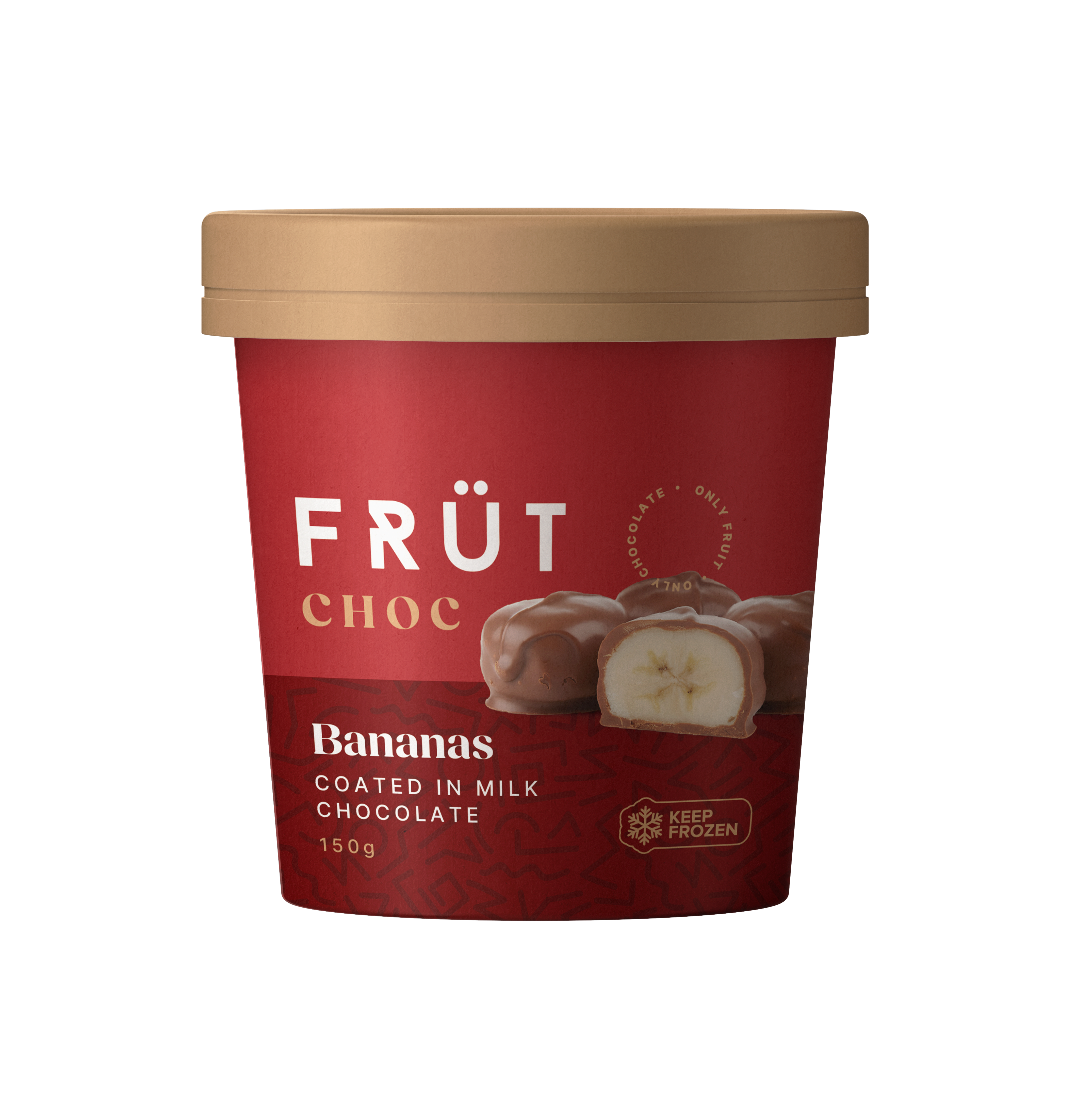 FRÜT Choc Bananas coated in Milk Chocolate – FRÜT SA