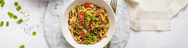 Sweet & Sour Pineapple Ginger Chicken Noodles