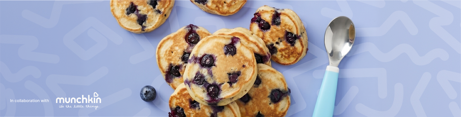 Blueberry Flapjacks