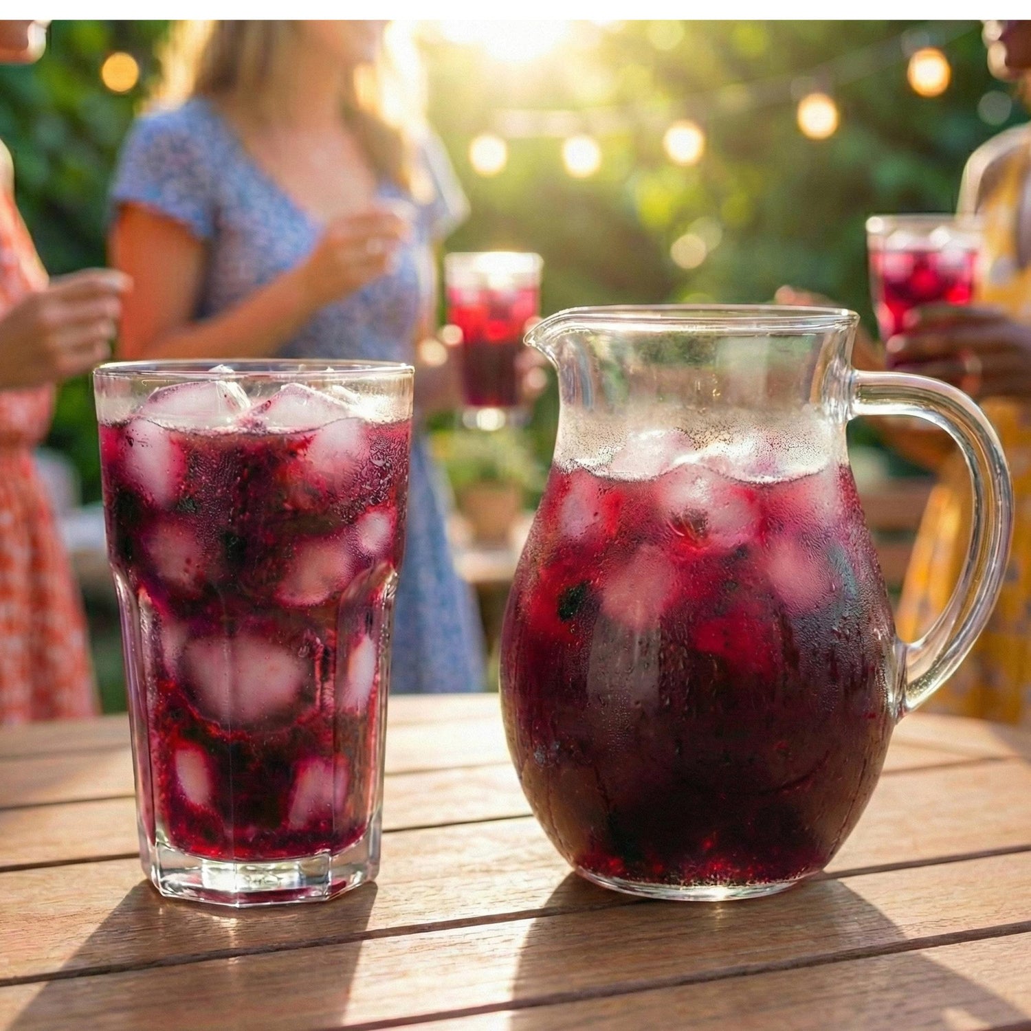 Frozen Berry Sangria Cubes