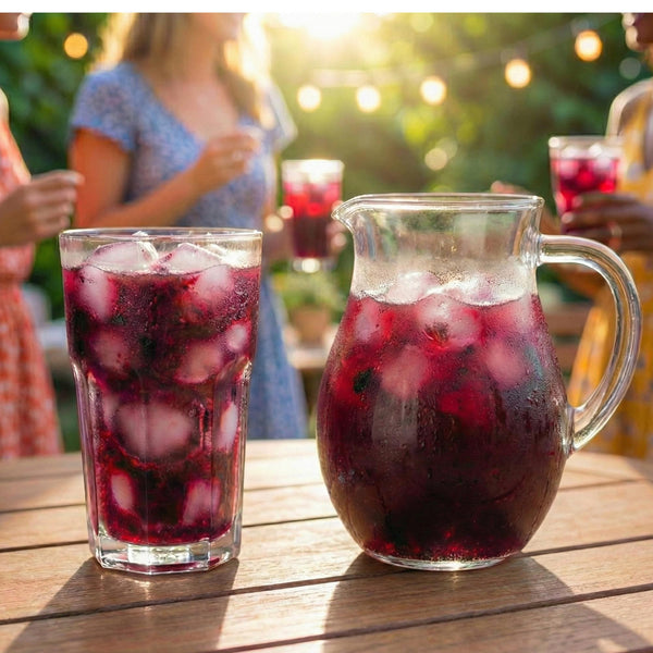 Frozen Berry Sangria Cubes