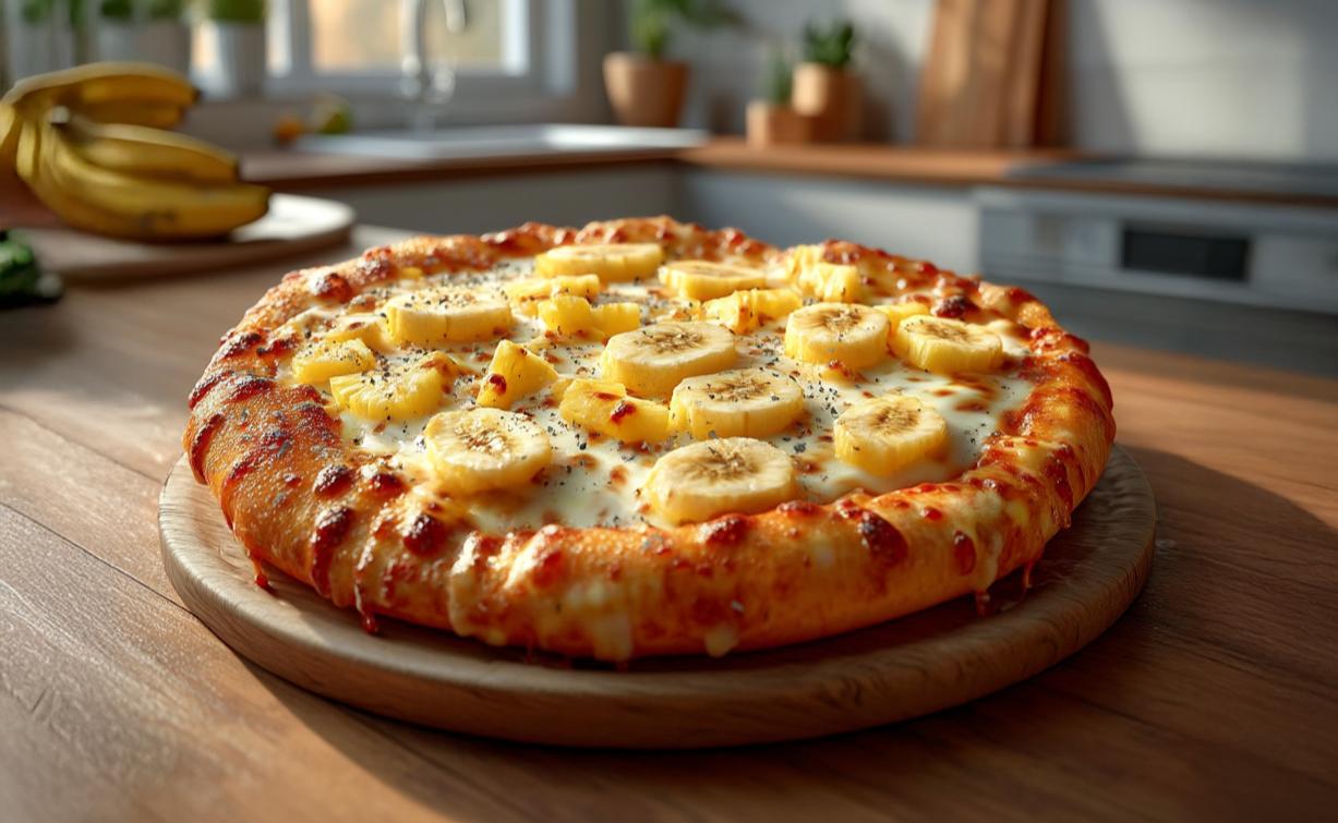 Hawaiian-Inspired Pizza