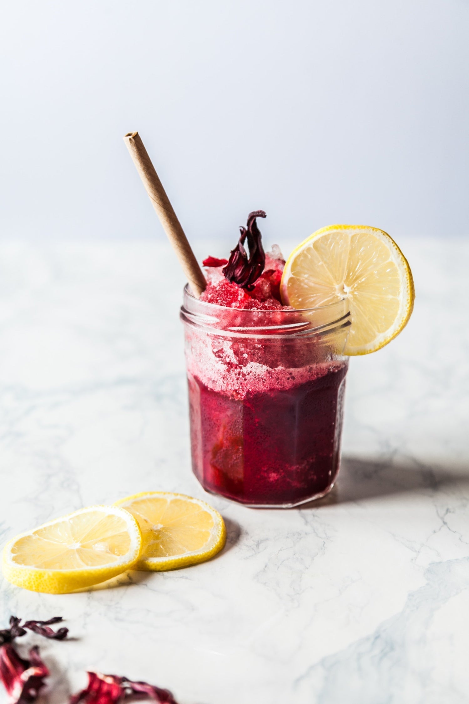 Blueberry & Lemonade Slushie