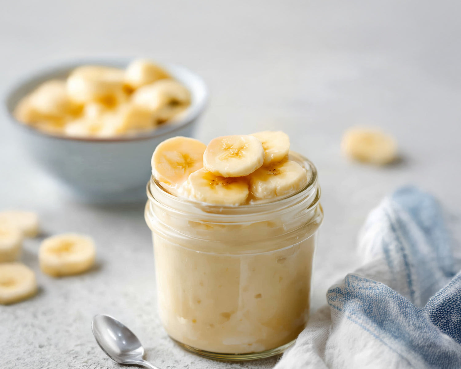 Healthy Banana Pudding