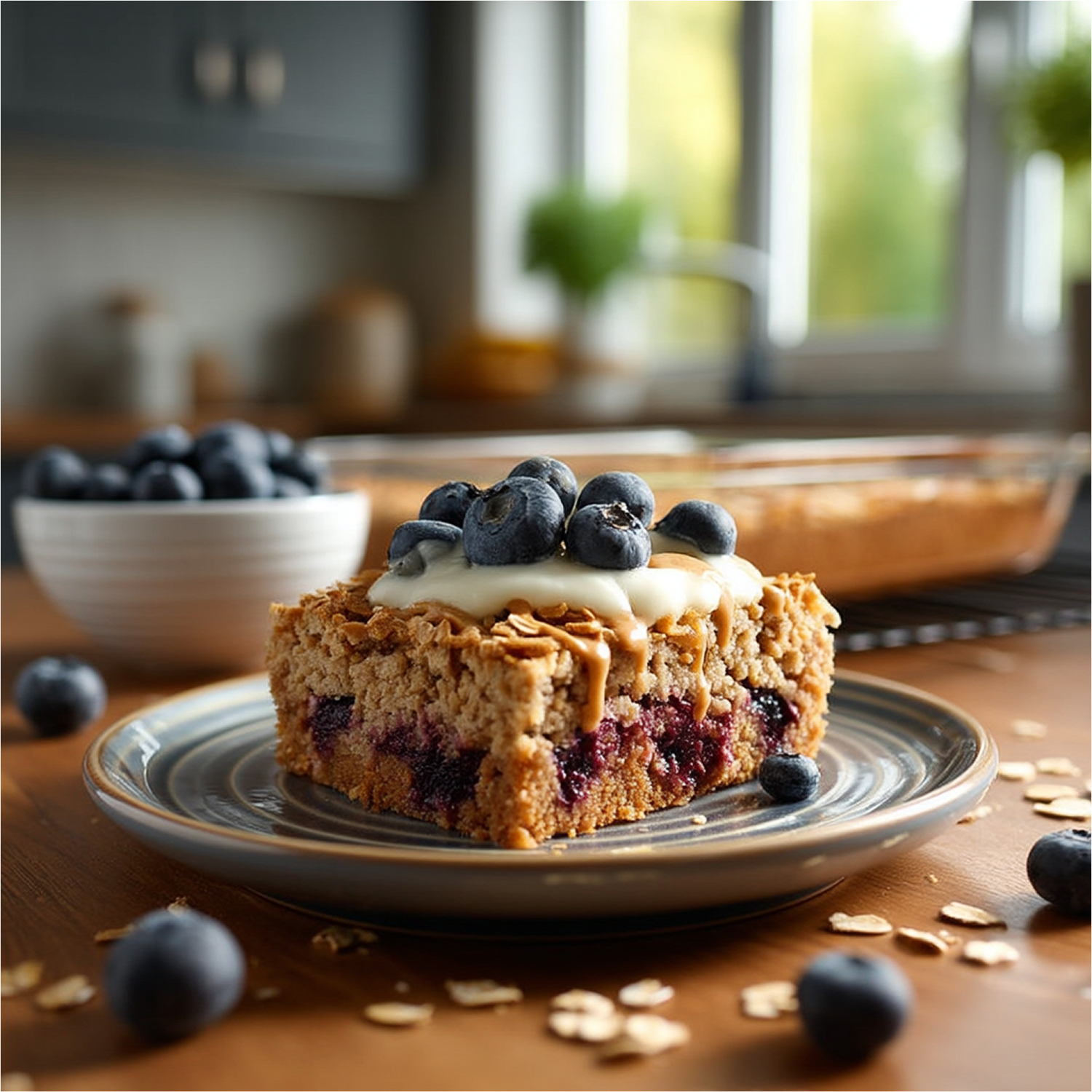 Berry Strong Baked Oats