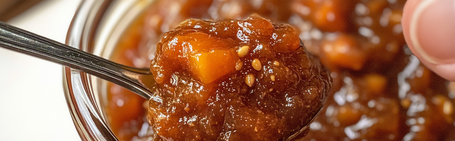 Gingered Fig & Mango Chutney