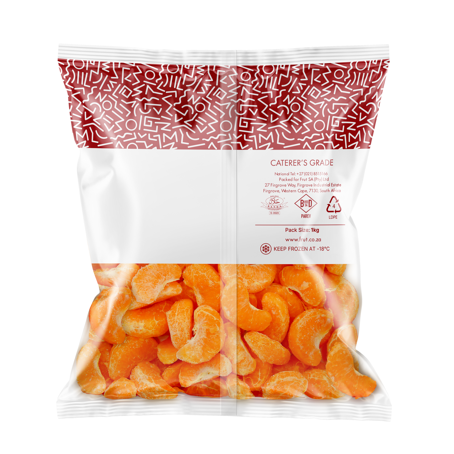 Früt Frozen Mandarin Segments
