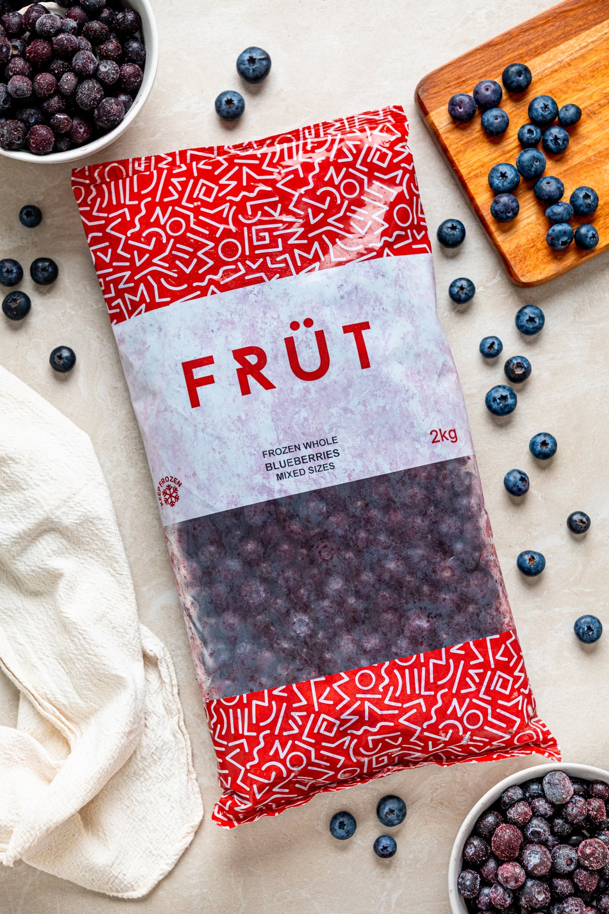 Früt Frozen Blueberry 2kg