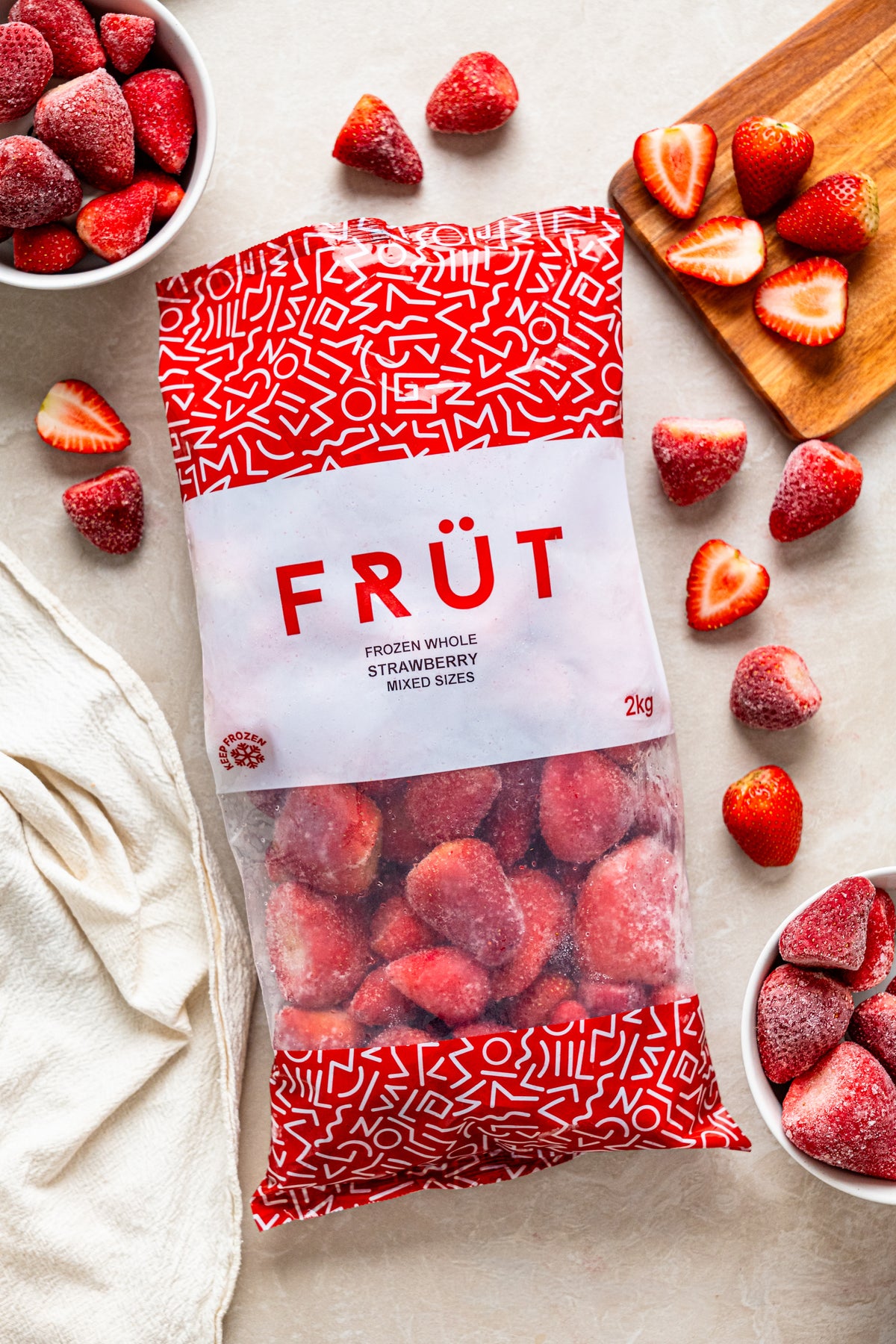 Früt Frozen Strawberry 2kg